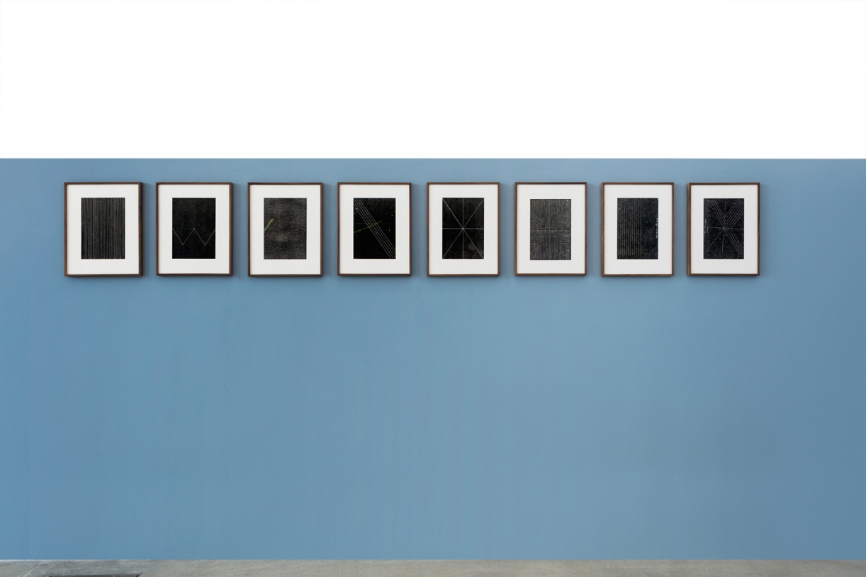 Practice Piece (Sewing Exercise), 2019, Edition 1 + 1 AP, 8 Gelatin on silver prints, 35.6 cm x  27.9 cm each
