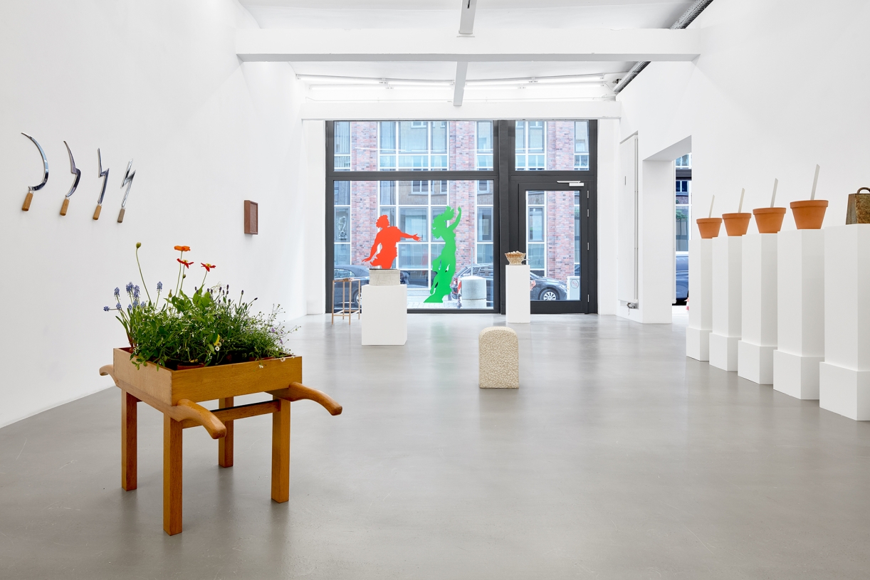 Ian Hamilton Finlay, Fragments, exhibition view, Sfeir-Semler Gallery Hamburg, 2025
