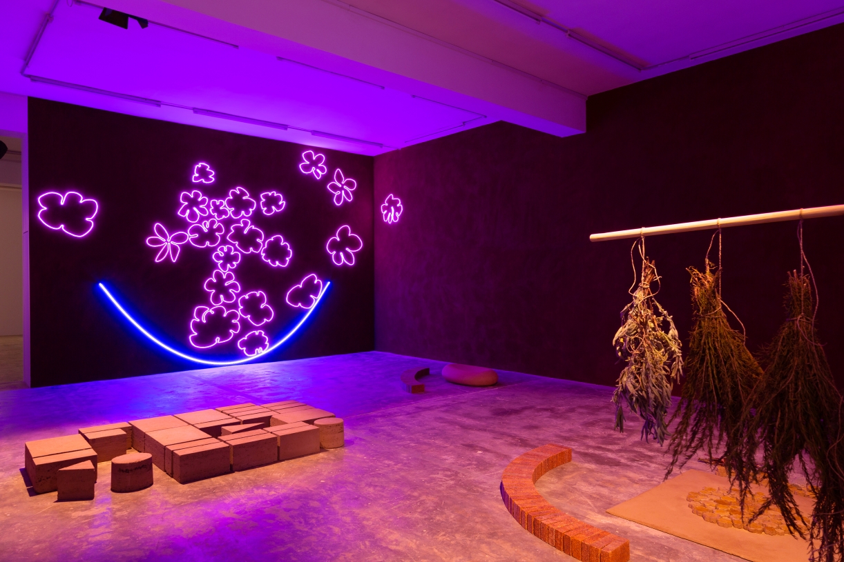 Dineo Seshee Bopape, installation view, Sfeir-Semler Gallery Karantina, Beirut, Lebanon, 2025