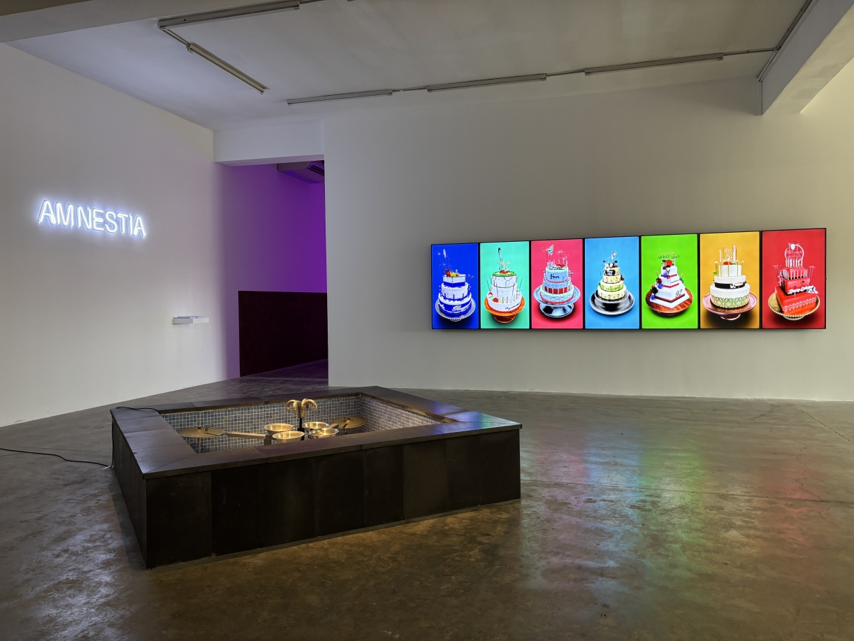 Installation view, The Shade, 2025, Sfeir-Semler Karantina, Beirut, Lebanon