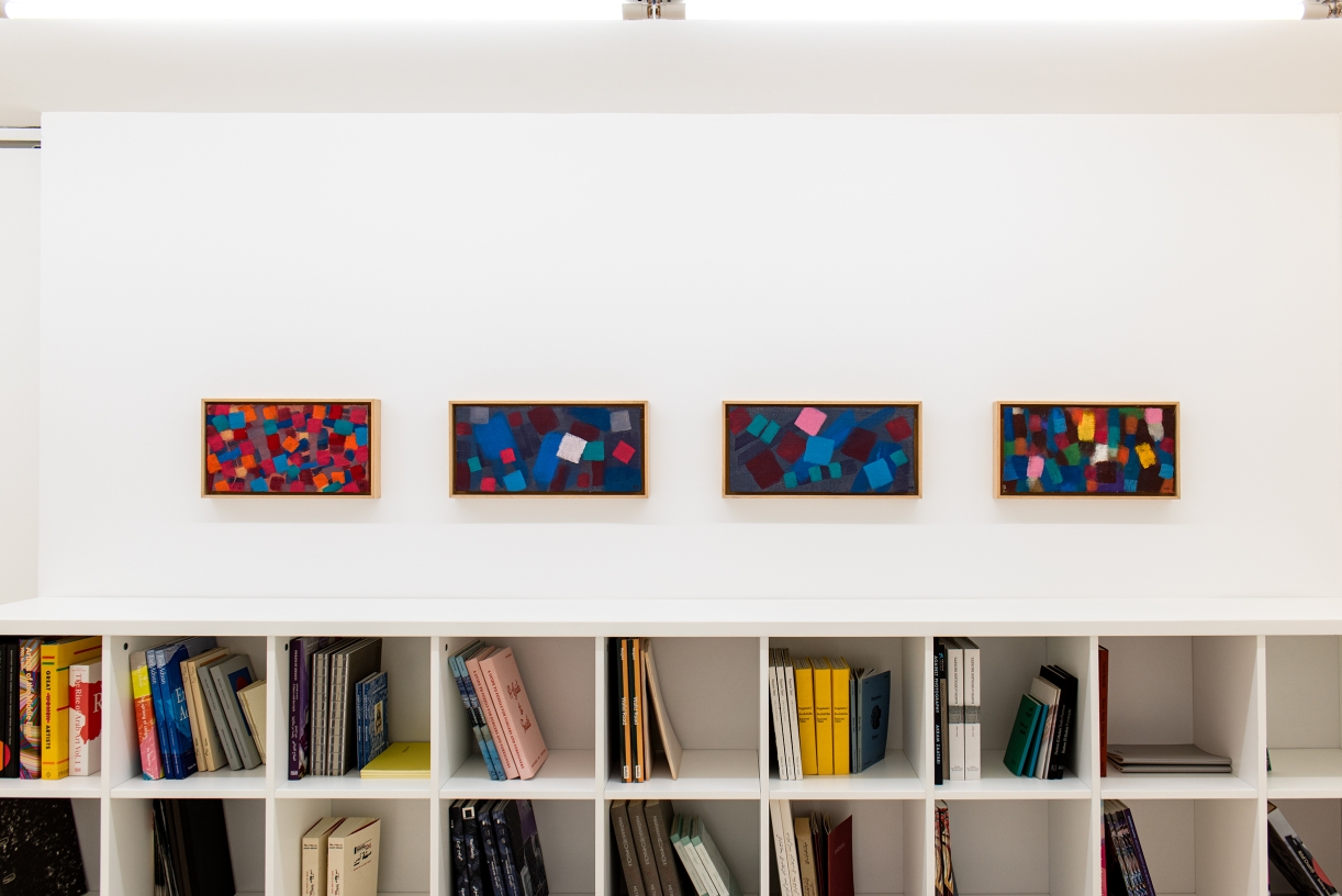 Samia Halaby: Abstract in Motion, exhibition view, Sfeir-Semler Gallery Downtown, Beirut, Lebanon, 2025