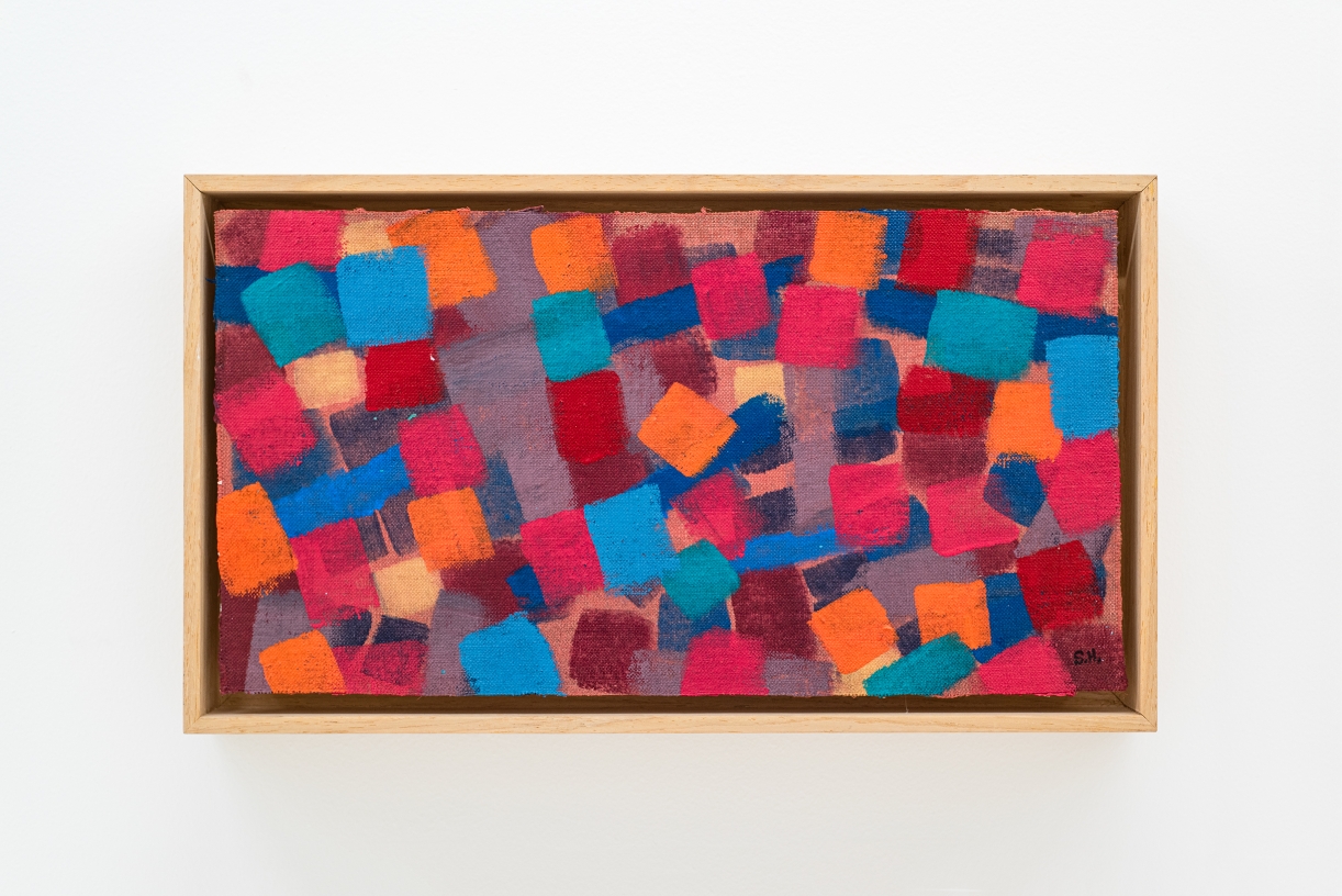 Odd Choice, 2025, Acrylic on canvas, 21,0 x 39,1 cm