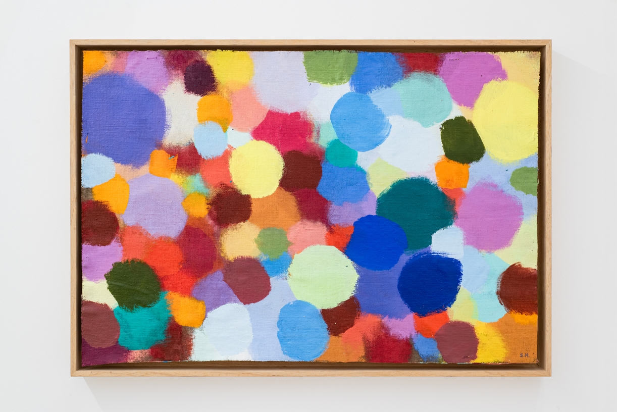 Above a Darkened Space, 2025, Acrylic on canvas, 40,6 x 59,1 cm