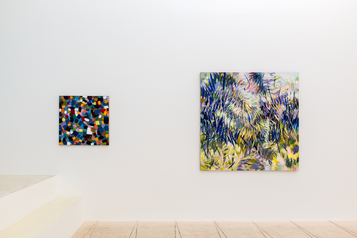 Samia Halaby: Abstract in Motion, exhibition view, Sfeir-Semler Gallery Downtown, Beirut, Lebanon, 2025