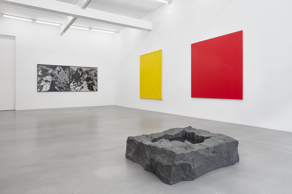 Exhibition view, Zeitraffer 1985–2005, Sfeir-Semler Gallery Hamburg, Germany, 2025