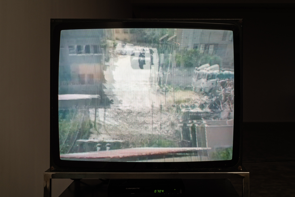 Planned Obsolescence, 2025, 10 TVs, still images, variable dimensions