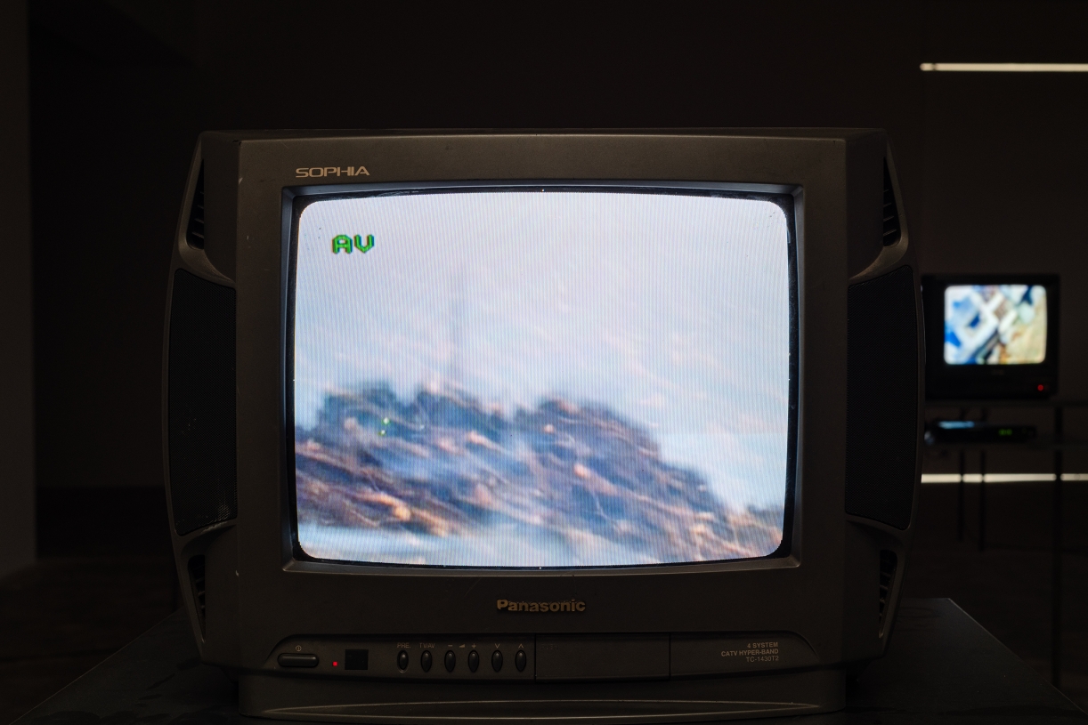 Planned Obsolescence, 2025, 10 TVs, still images, variable dimensions