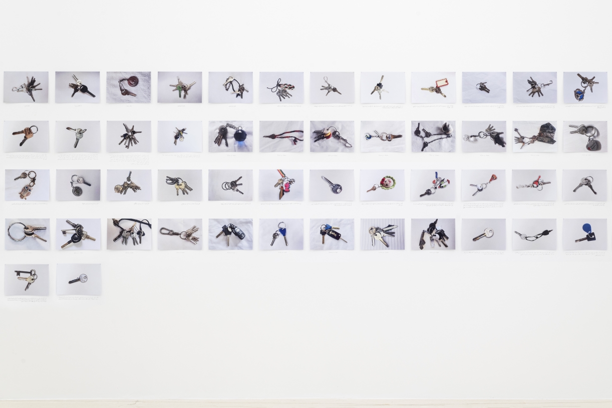 Just in case #2, 2024, 100 prints on paper, 21 x 29.7 cm each