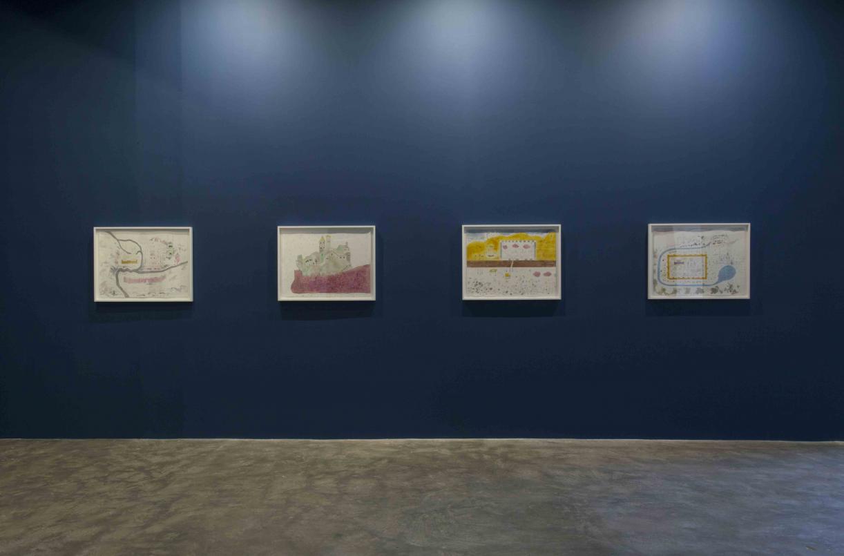 Cabaret Crusades: The Secrets of Karbala, Exhibition views, Sfeir-Semler Gallery, Beirut, 2015