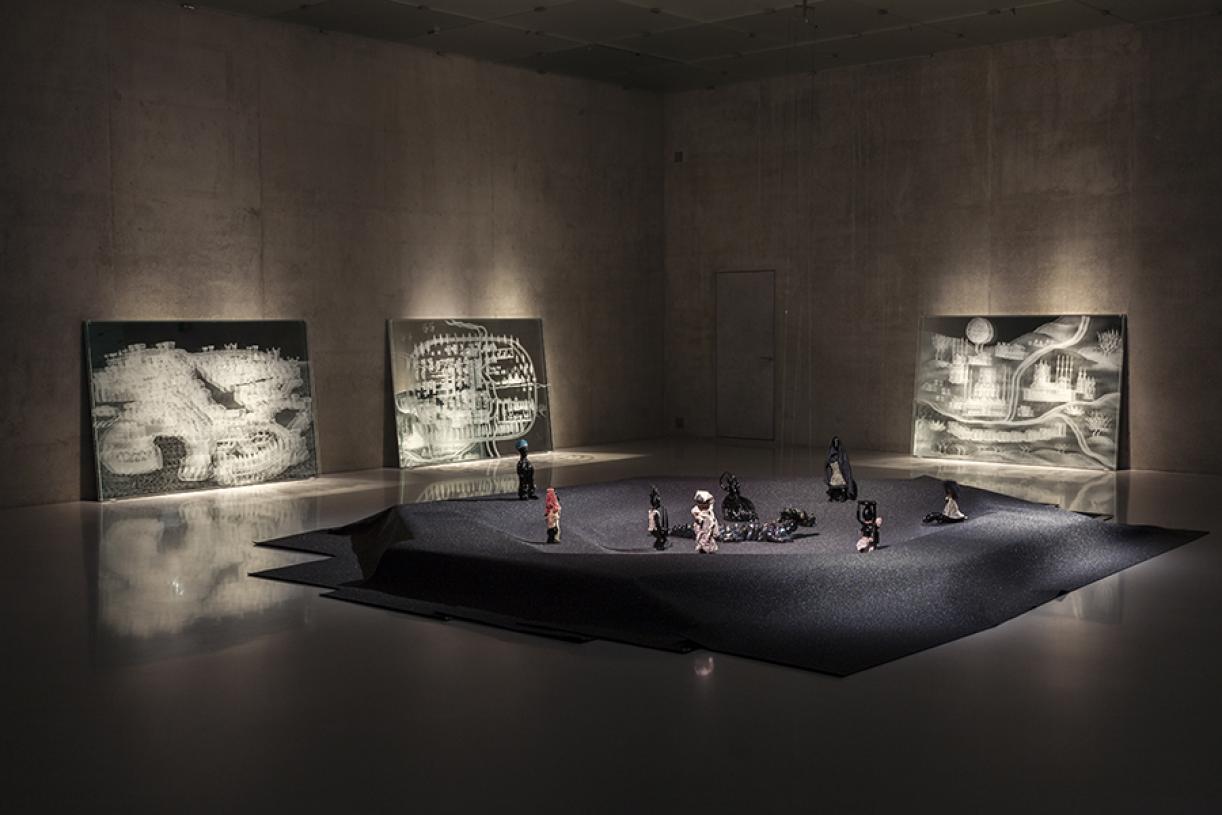 Exhibition views, Kunsthaus Bregenz, 2016, Photo: Markus Tretter. Courtesy Wael Shawky. © Wael Shawky/Kunsthaus Bregenz