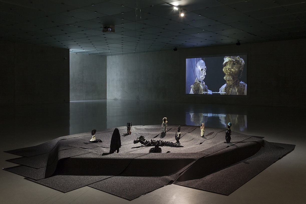Exhibition views, Kunsthaus Bregenz, 2016, Photo: Markus Tretter. Courtesy Wael Shawky. © Wael Shawky/Kunsthaus Bregenz