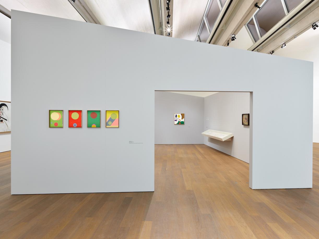 Etel Adnan et les modernes, 2019, Exhibition view, Mudam Luxembourg
