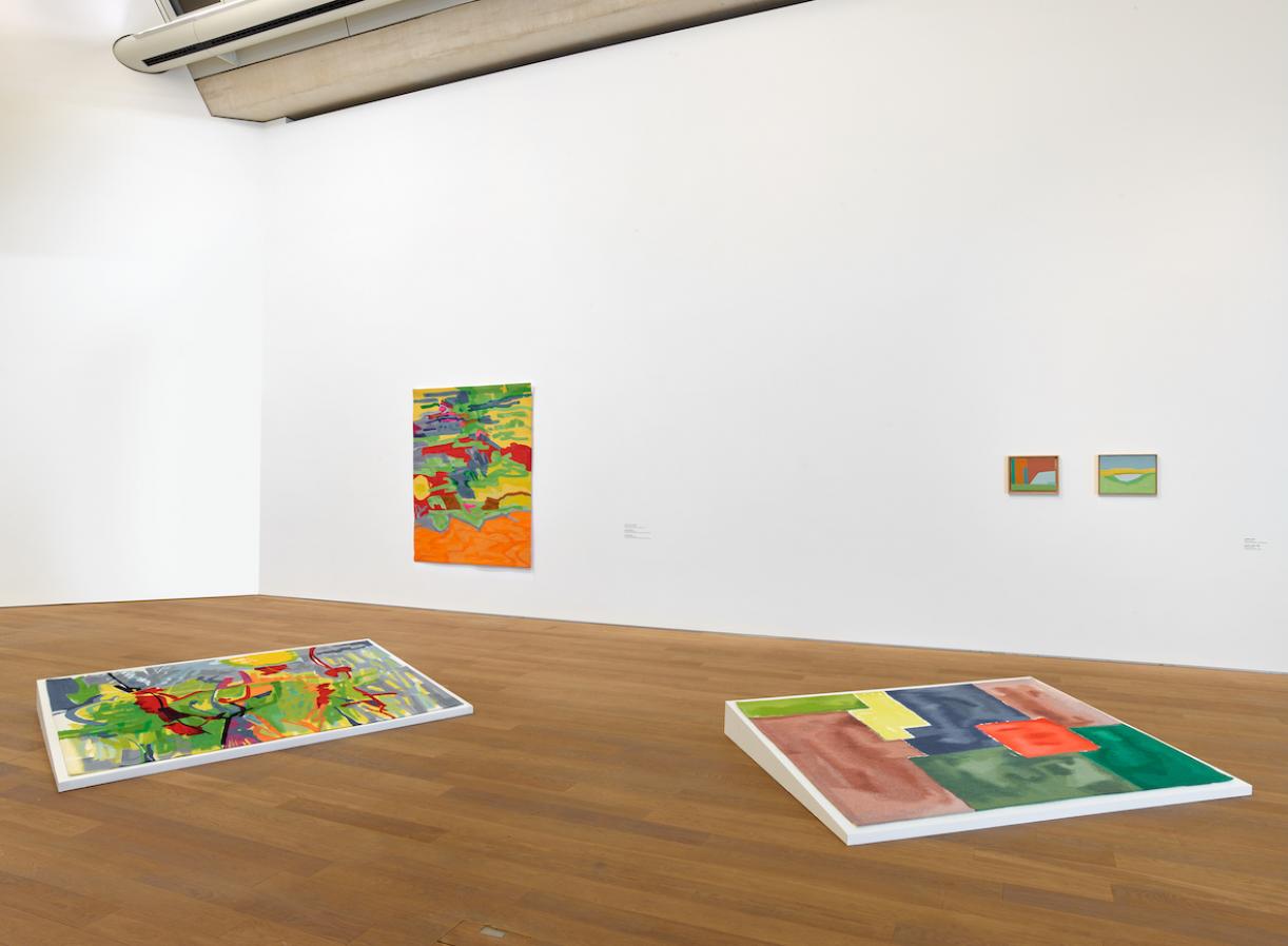 Etel Adnan et les modernes, 2019, Exhibition view, Mudam Luxembourg