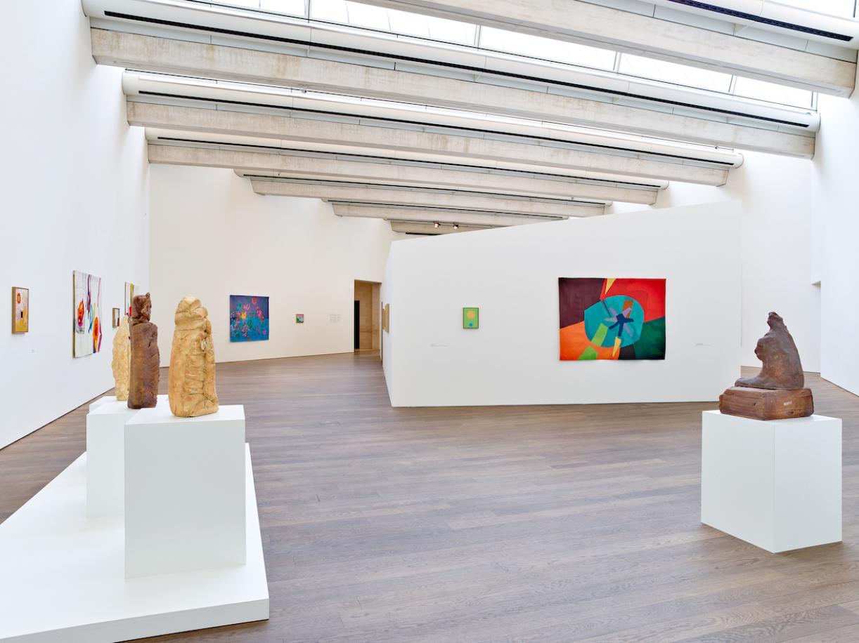Etel Adnan et les modernes, 2019, Exhibition view, Mudam Luxembourg