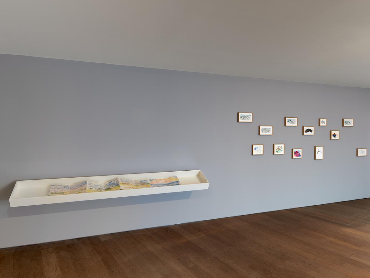Etel Adnan et les modernes, 2019, Exhibition view, Mudam Luxembourg