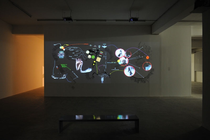 Walid Raad, Exhibition view, 2012