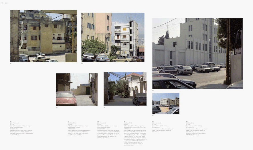 Sweet Talk. Commissions (Beirut)_1987_067, 1987/2010, archival inkjet print, 113,5 x 189,5 cm