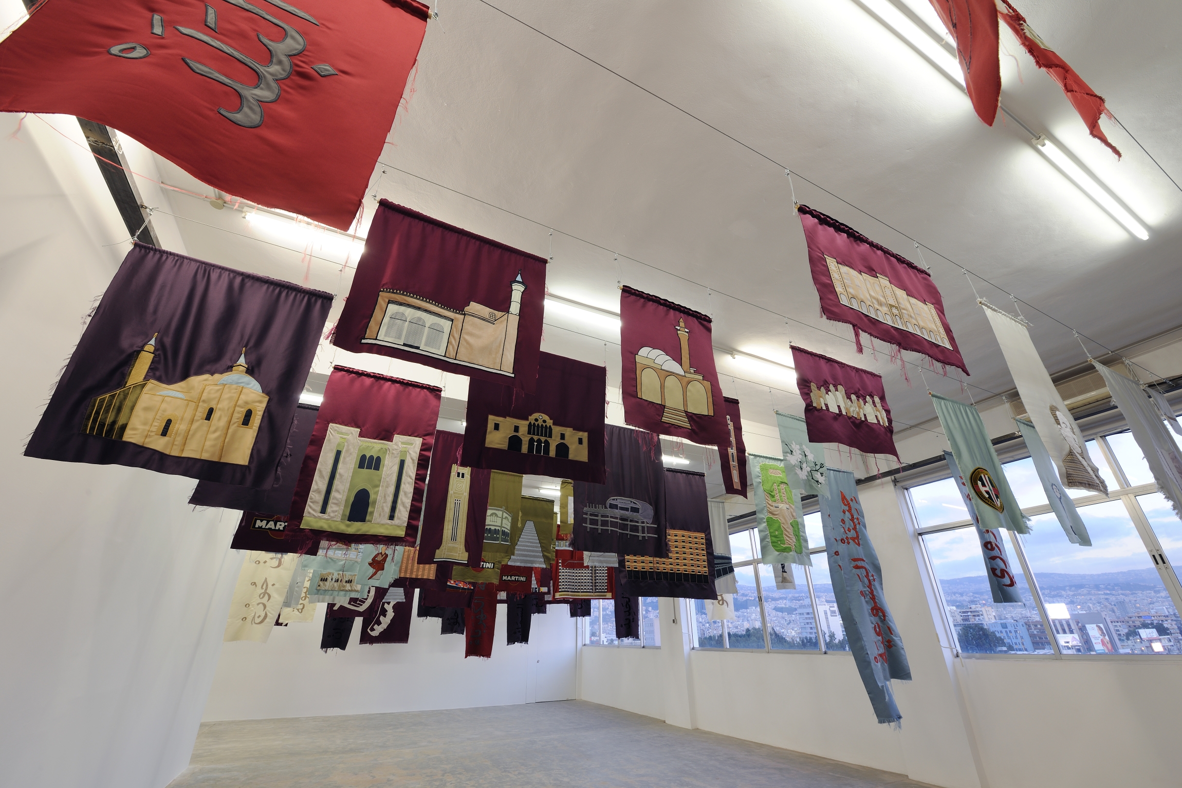 Blazon, 2015, Installation view Sfeir-Semler Gallery Beirut, 2016