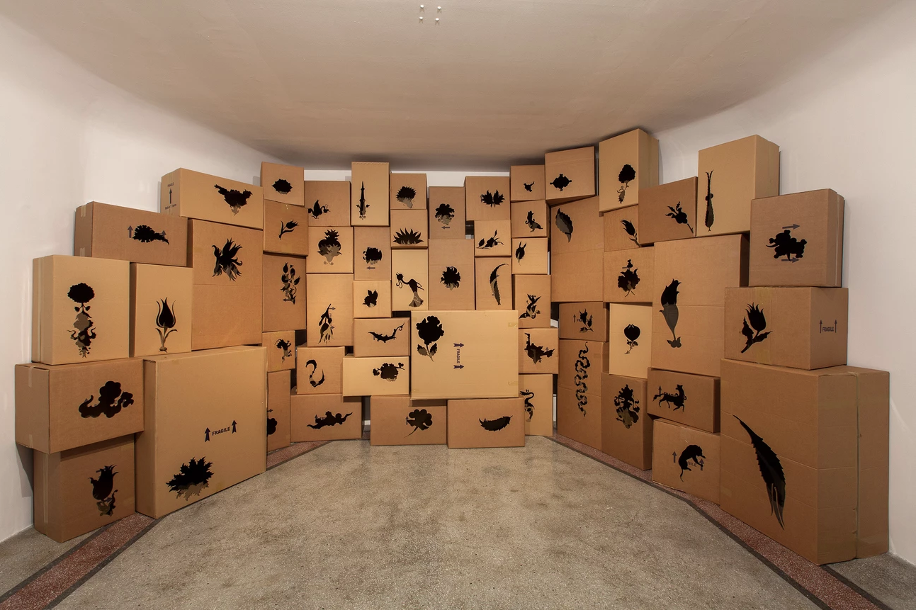 Another letter to the reader, 2015. Installation view, A Letter to the reader, Kasa Gallery, 14. Istanbul Biennial, 2015