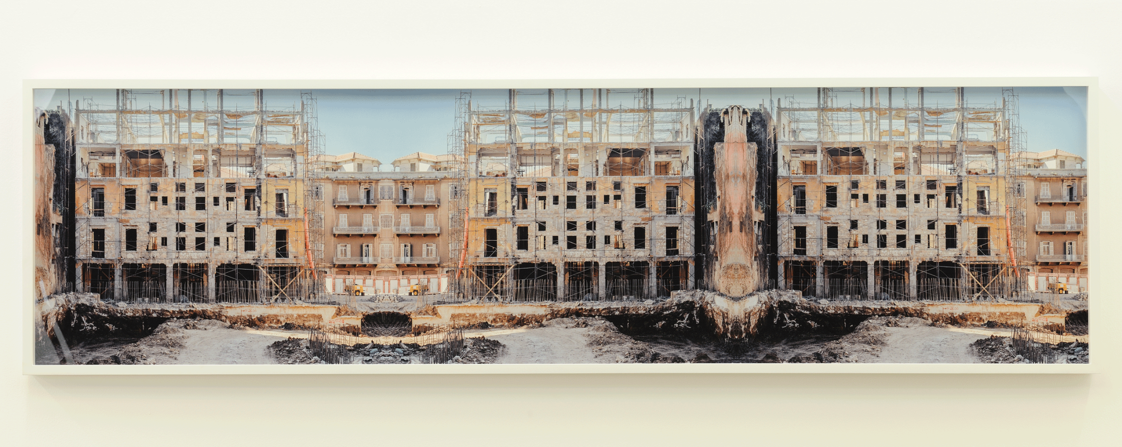 Sweet Talk. Commissions (Beirut)_Plate 1994-188, 1994/2017. Archival ink jet print, framed, 56.4 x 210.6 cm