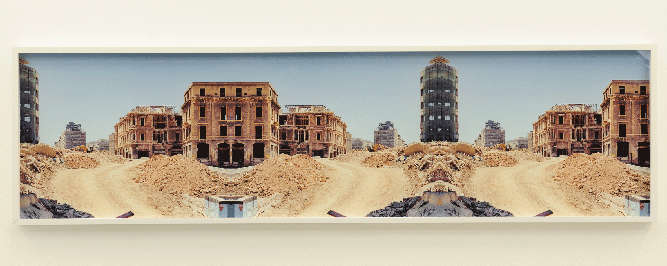 Sweet Talk. Commissions (Beirut)_Plate 1994-0307, 1994/2017. Archival ink jet print, framed, 56.4 x 210.6 cm