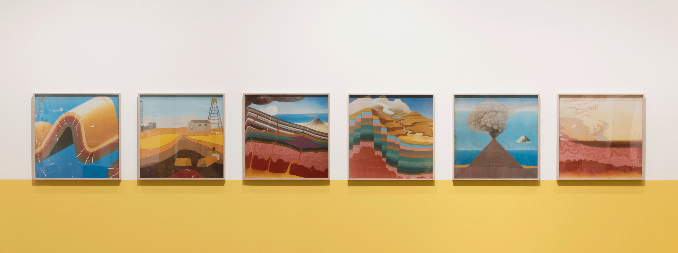 Untitled (painted educational boards found in Natural History Museum, never opened, Azilal, Morocco), 2013-2015, chromogenic print, 70 x 70 cm