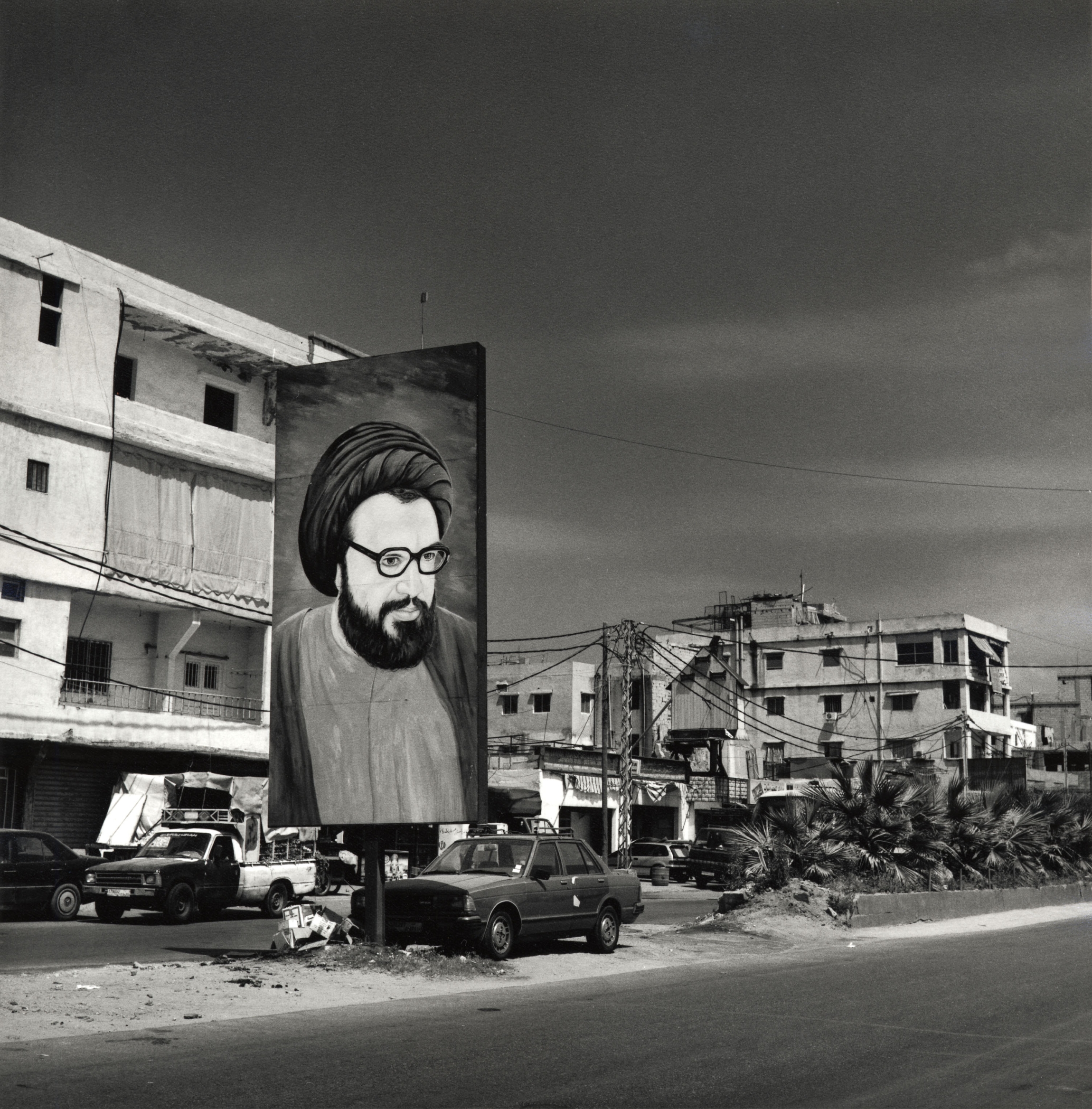 Balthasar Burkhard, Dahieh I - Beirut, 2006, Vintage silver print, 47 x 44 cm, Unique