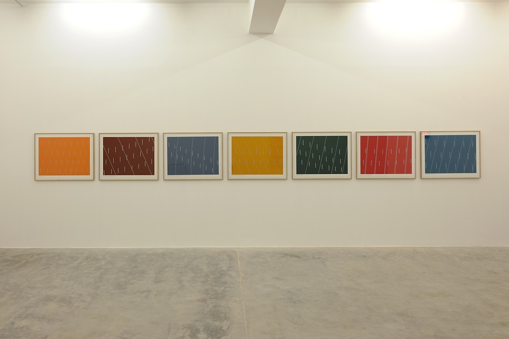 7 x Reef Points Prints 4.96.2 – 4.96.8, 1996 with Gary Hincks, Silkscreen, 70 x 90 cm each, Set of 7, Ed. 250