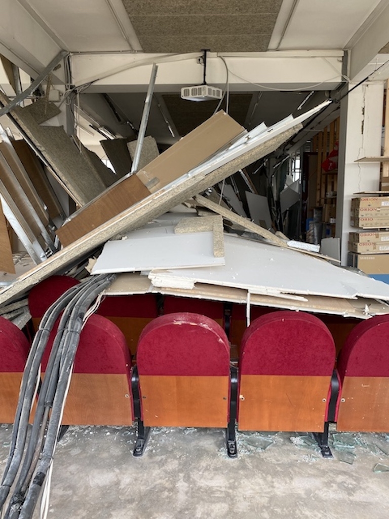 Sfeir-Semler Gallery after the blast