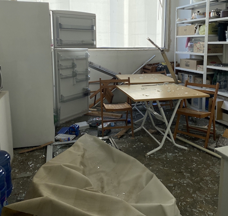 Beirut gallery after the blast