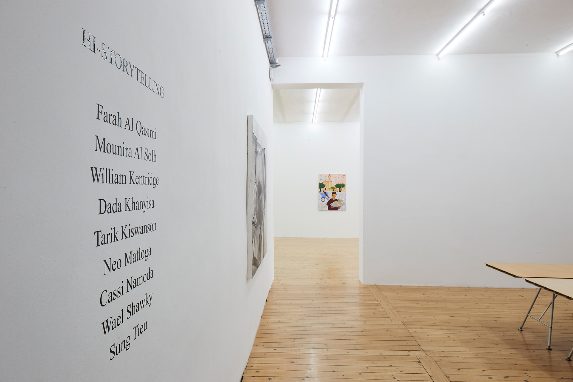 HI-STORYTELLING, Exhibition view Sfeir-Semler Gallery Hamburg 2021