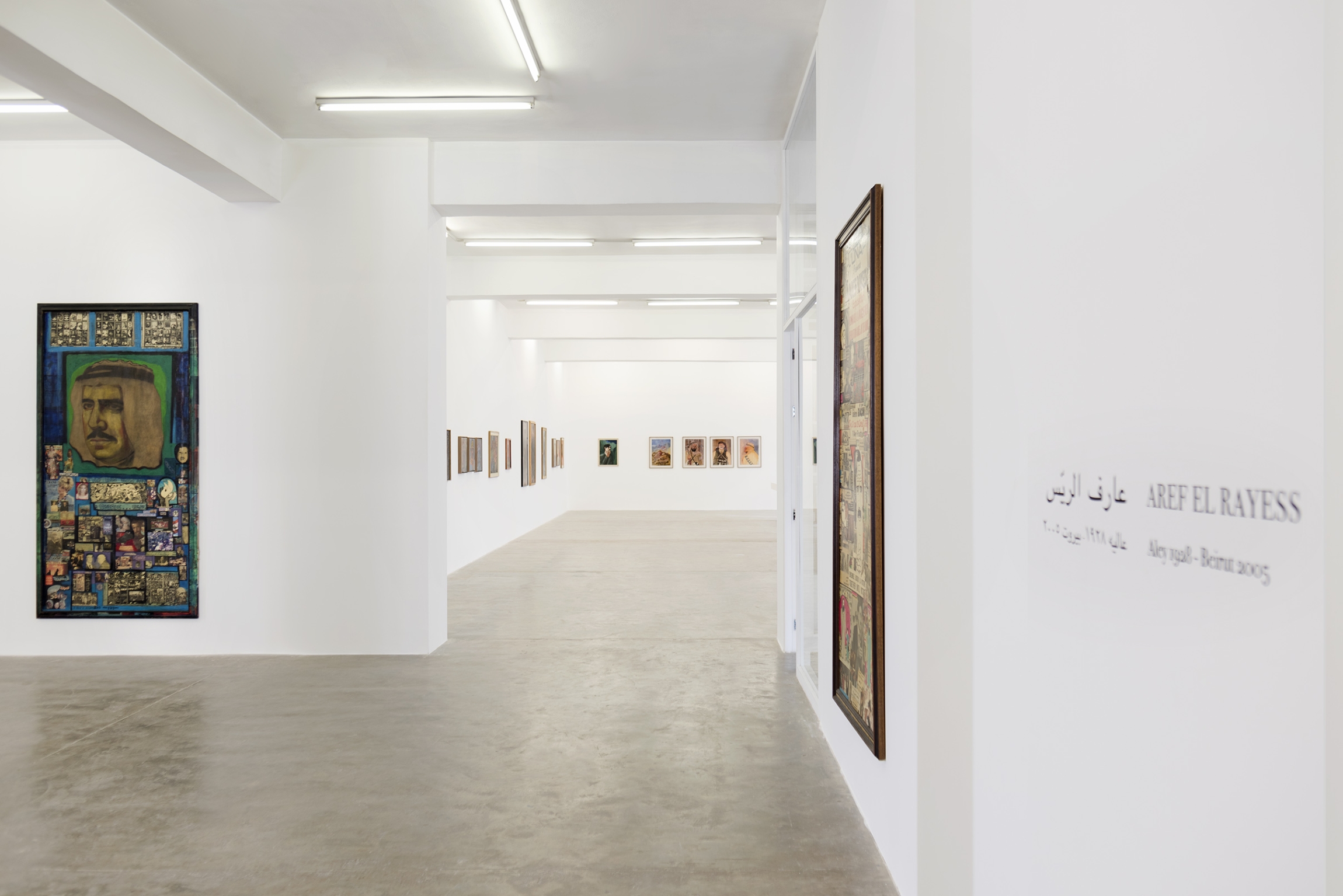 Aref El Rayess, Exhibition view Sfeir-Semler Gallery Beirut, 2021