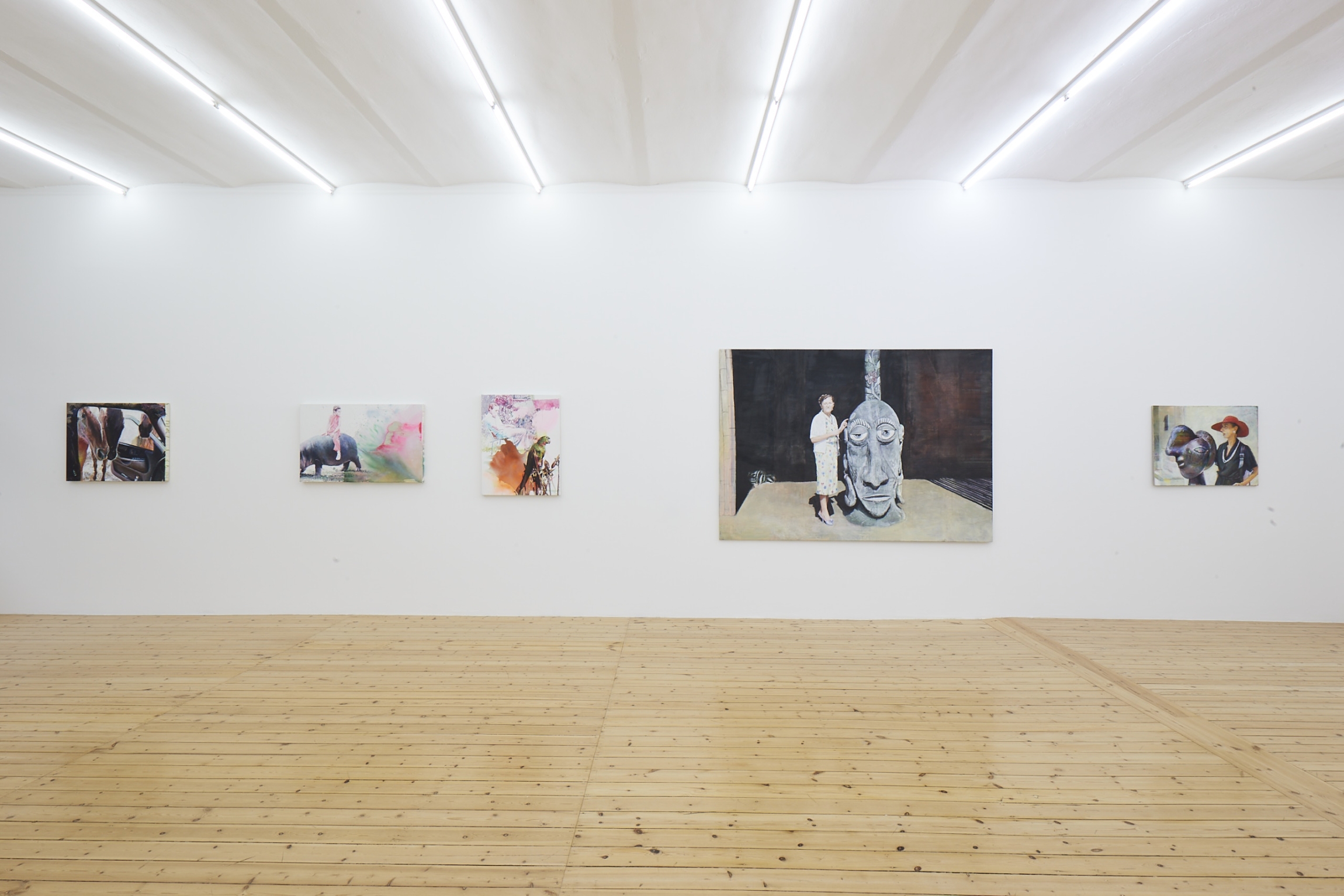Florian Thomas, time after time, Exhibition view Sfeir-Semler Gallery 2021