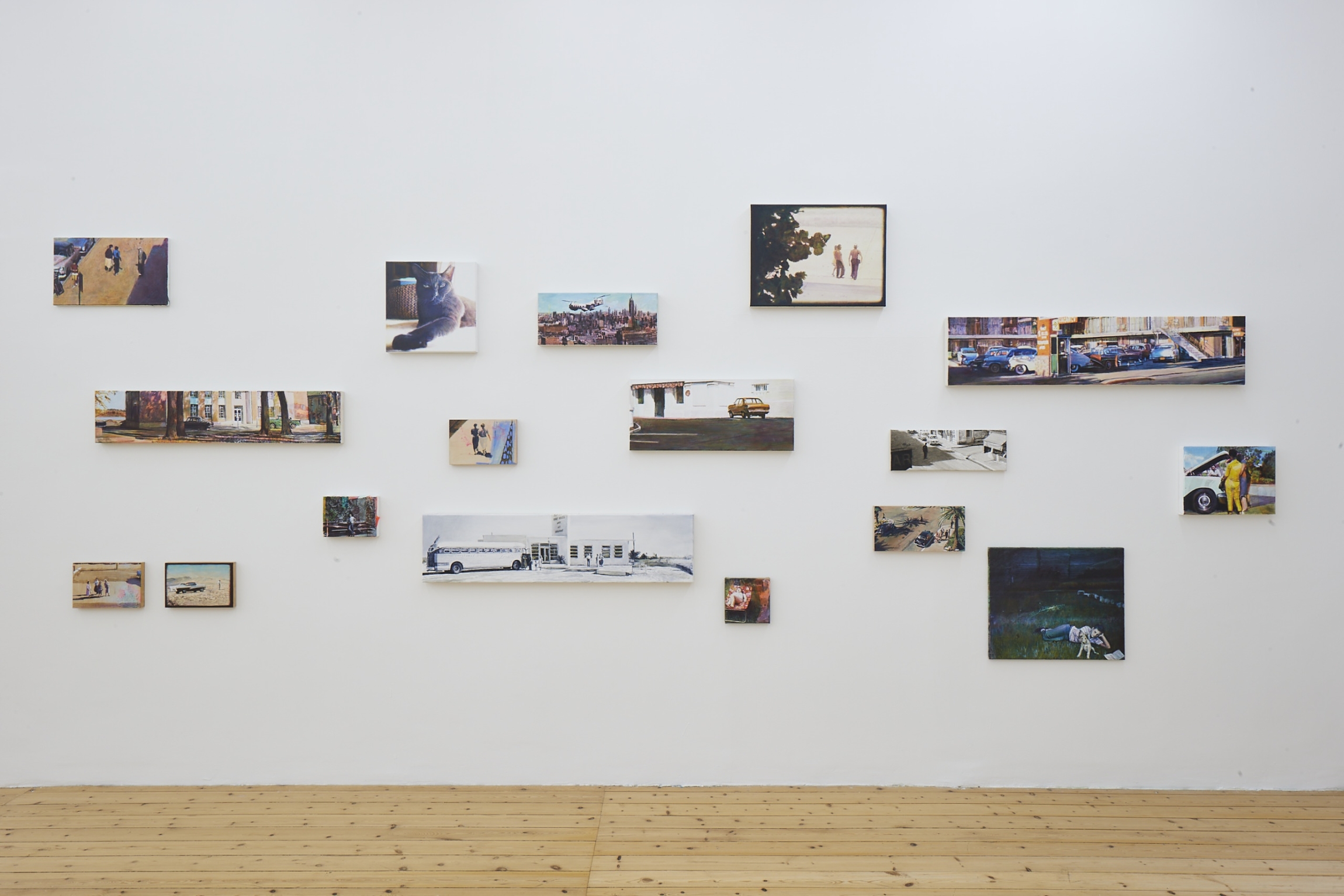 Florian Thomas, time after time, Exhibition view Sfeir-Semler Gallery 2021