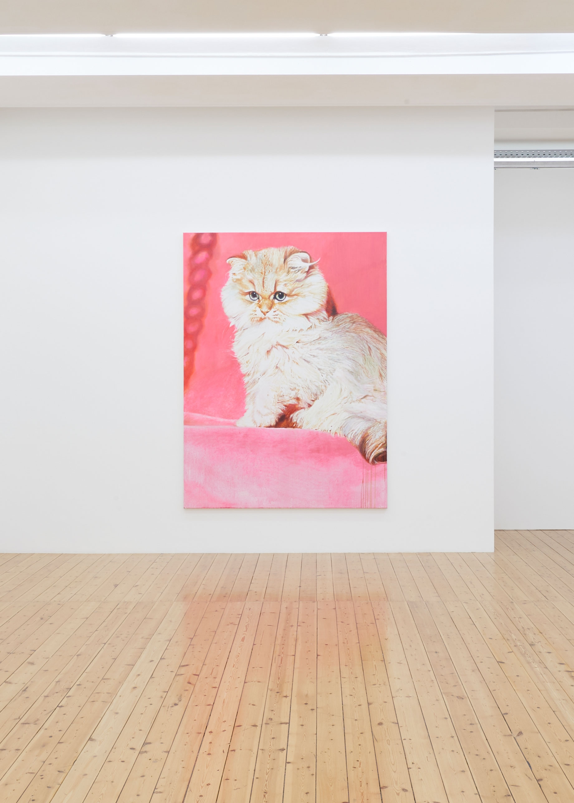 Florian Thomas, Lu-Fu, 2021, 230x170 cm, Exhibition view Sfeir-Semler Gallery 2021