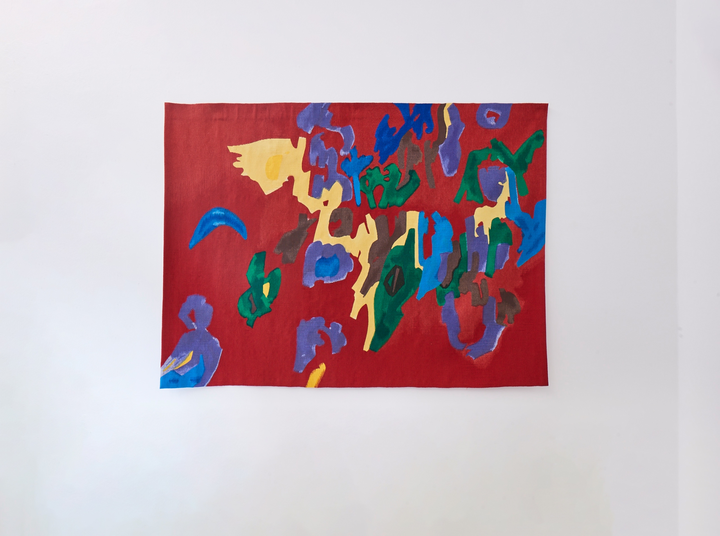 Lecon de danse, 2020-2021, 150 x 206 cm, Wool tapestry, synthetic dyes, handwoven by Les Ateliers Pinton, Edition 2 of 3