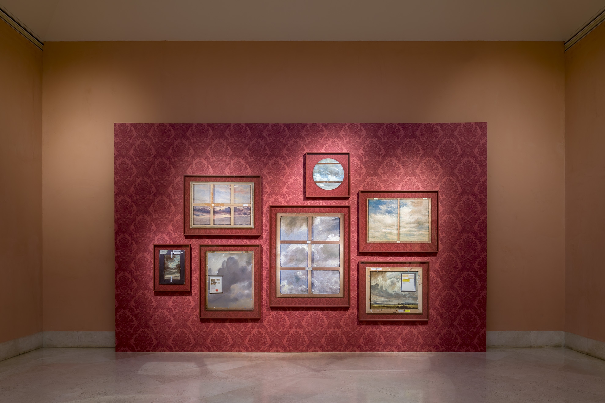 Walid Raad, Epilogue II: The Constables, 2021, Installation including 7 inkjet prints on archive paper, Variable Dimensions