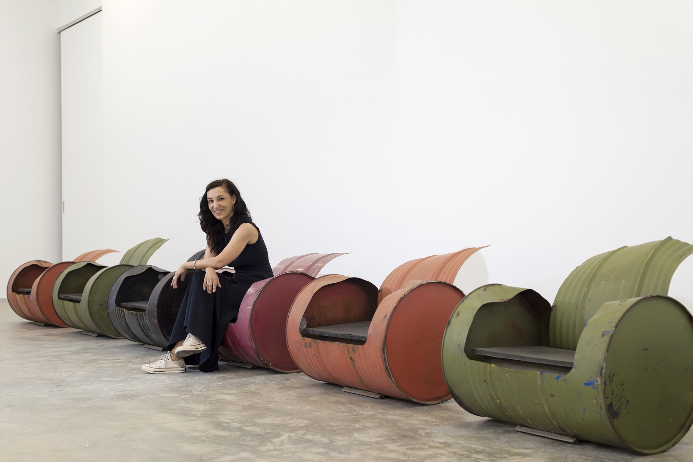 Ania Soliman, terraform, Artist portrait, Sfeir-Semler Gallery Beirut, 2022