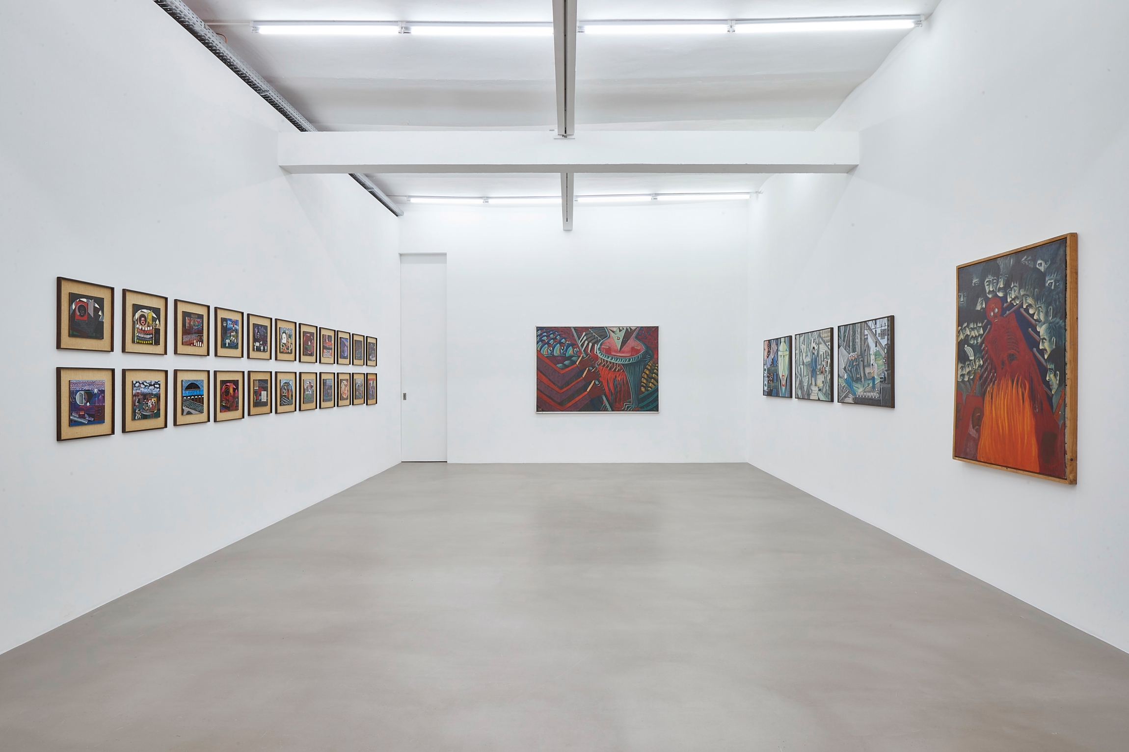 Aref El Rayess, Works 1960–1988, Exhibition view Sfeir-Semler Gallery, 2022