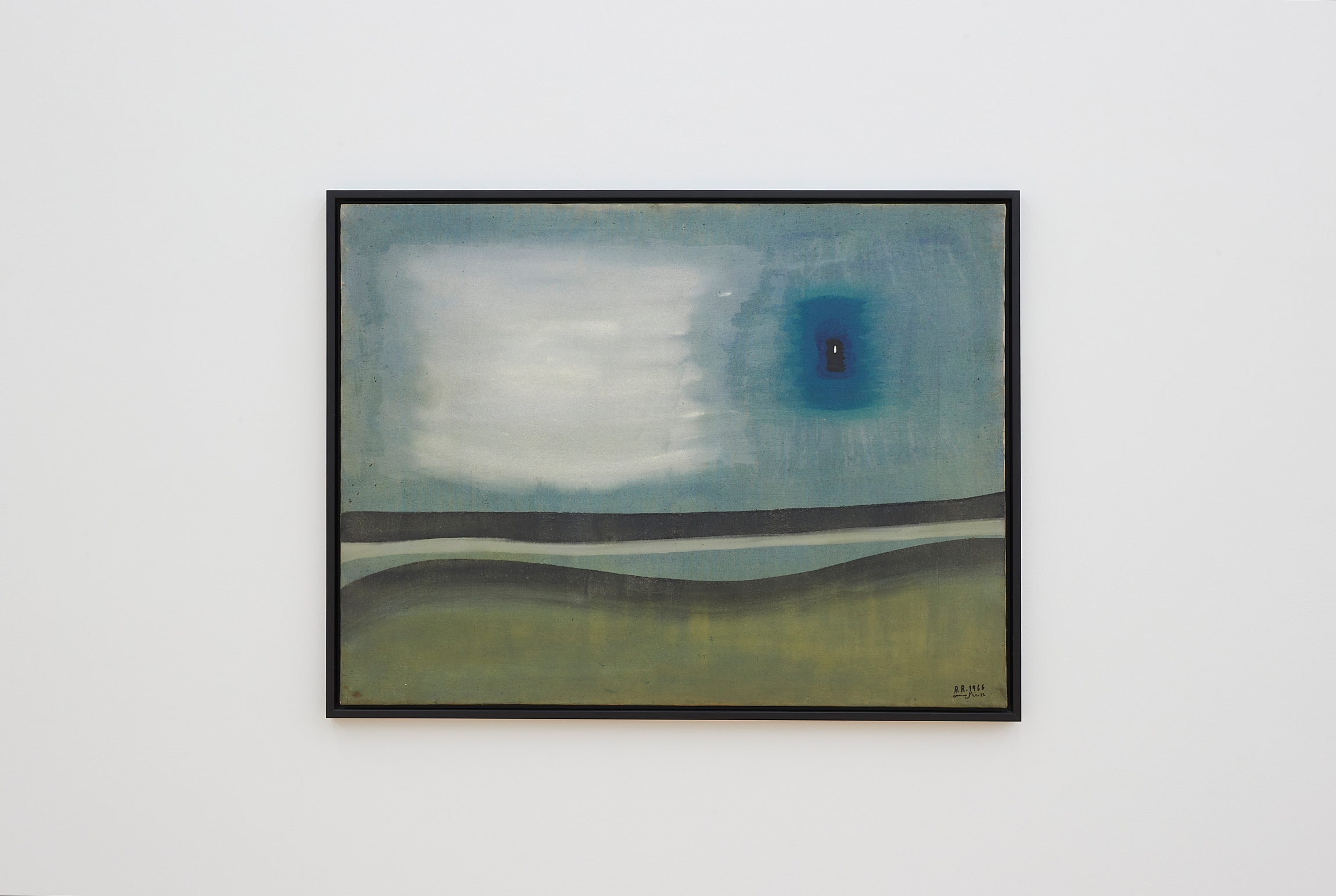 Aref El Rayess, Untitled (Hommage aux Tapis Volants series), 1966, Tempera on canvas, 90.5 x 119.5 cm