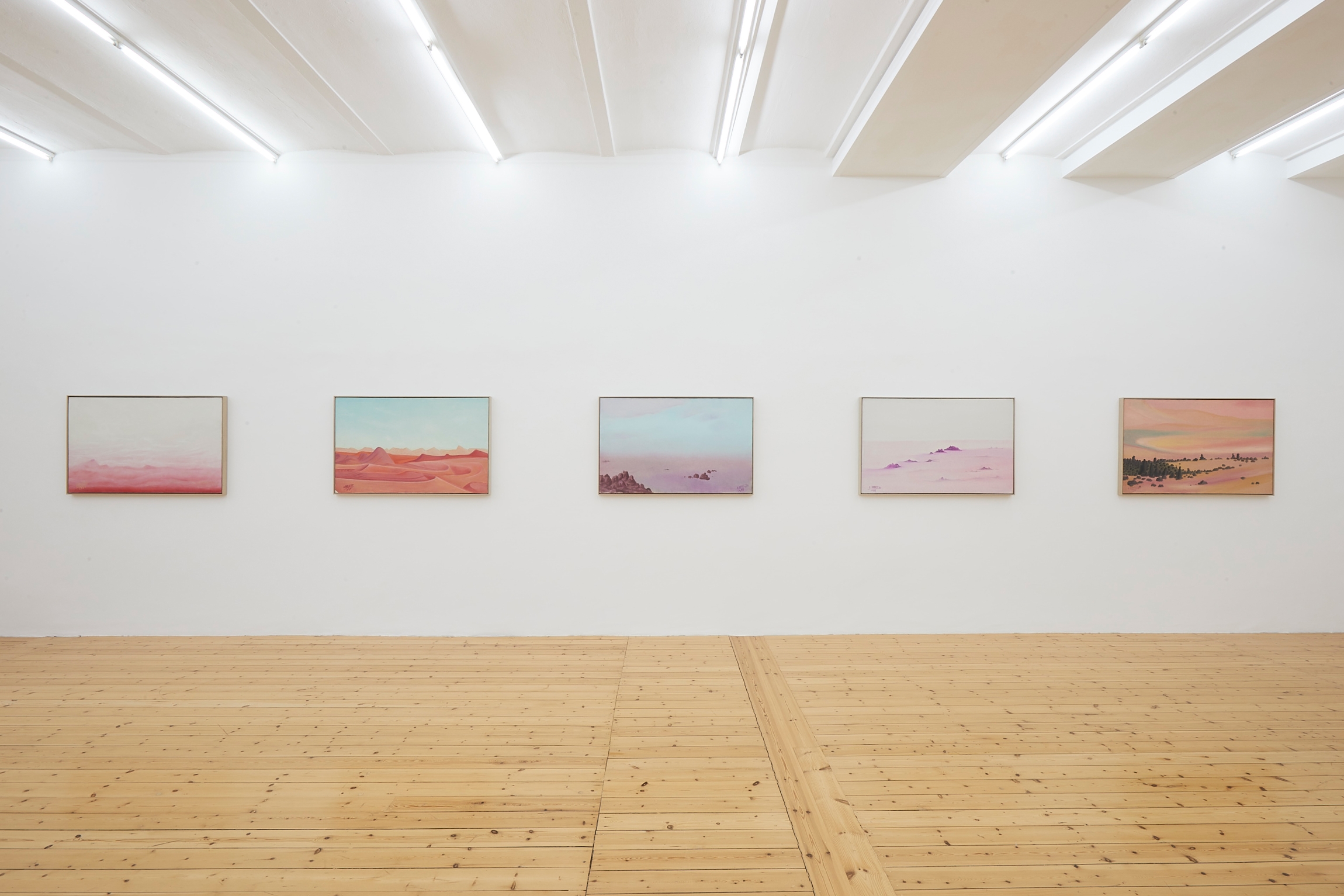 Aref El Rayess, Works 1960–1988, Exhibition view Sfeir-Semler Gallery, 2022