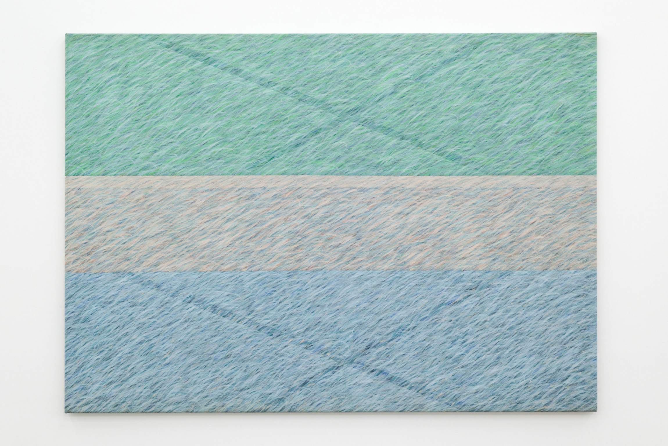 Farid Haddad, Untitled, 1977, acrylic on canvas, 121 x 170 cm