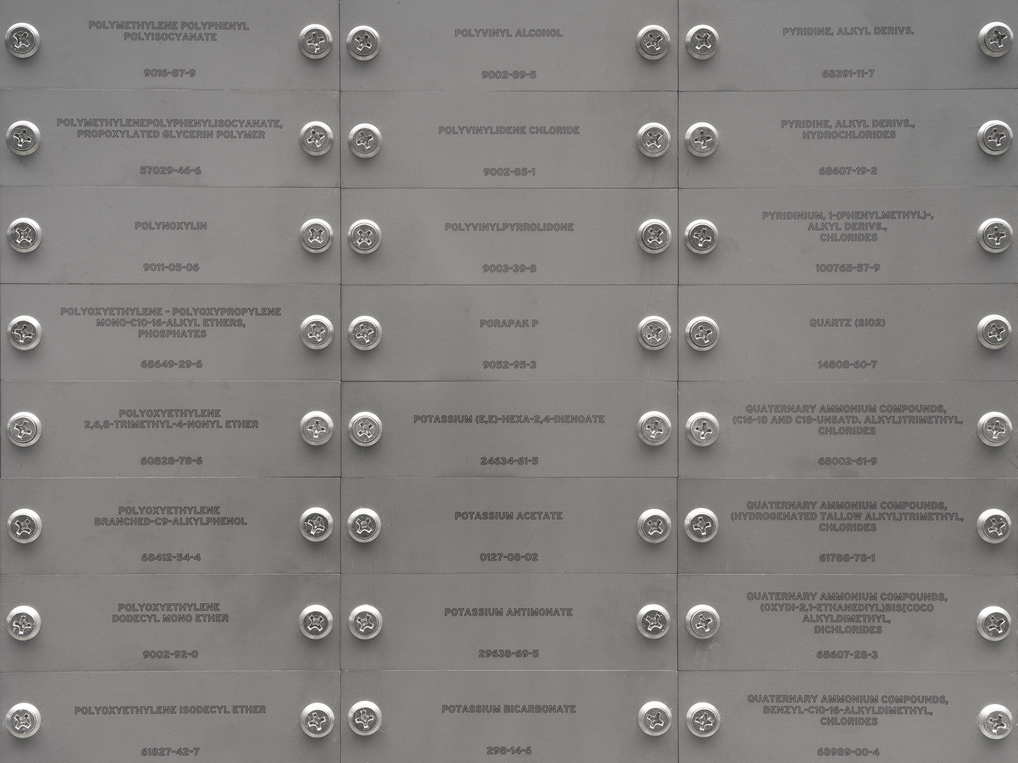 Sung Tieu, Mural for America, 2023, Exhibition view Infra-Specter, Amant, New York, 2023