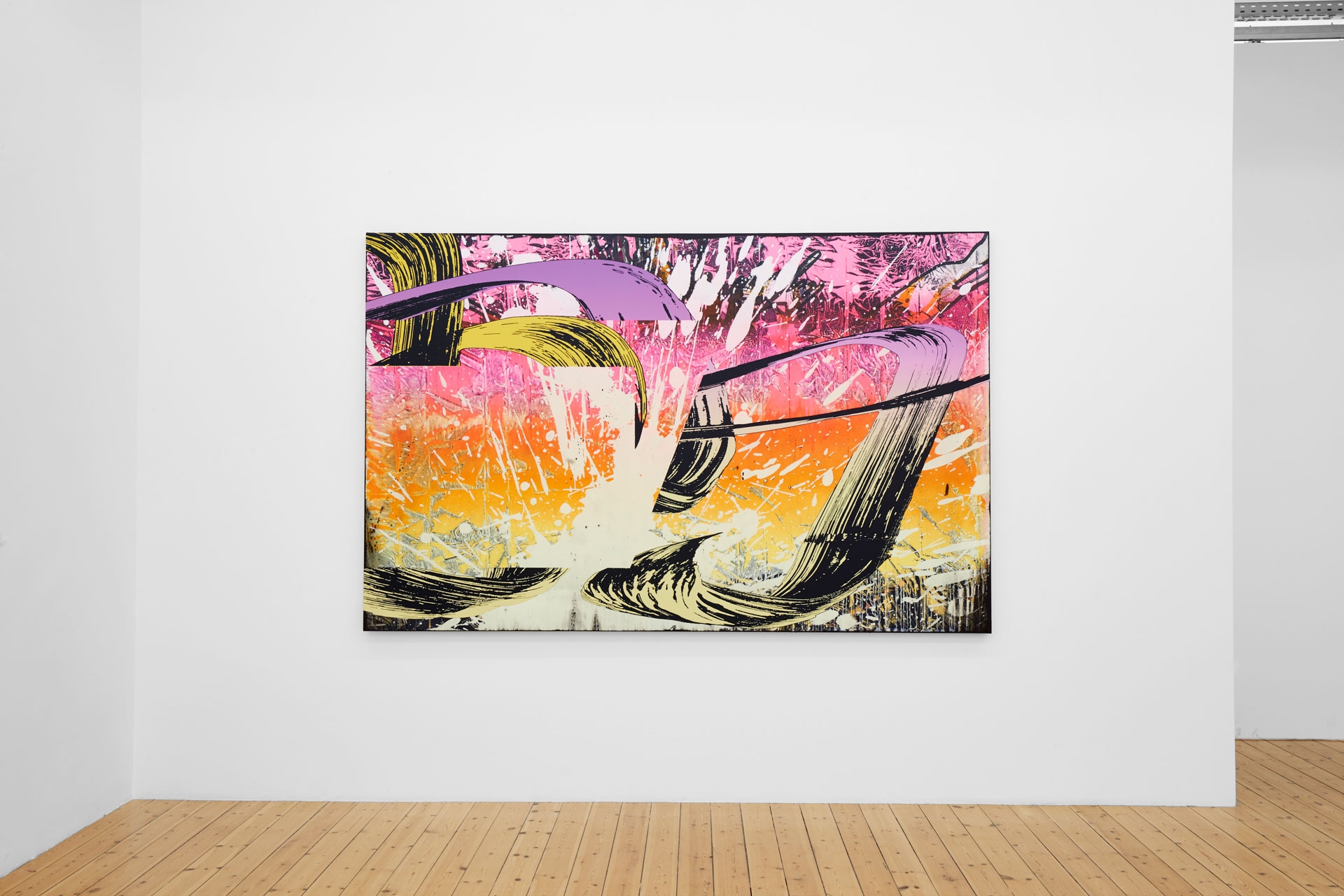 Christine Streuli, Exhibition view „Falling apart (permanent version),” Sfeir-Semler, Hamburg, 2023