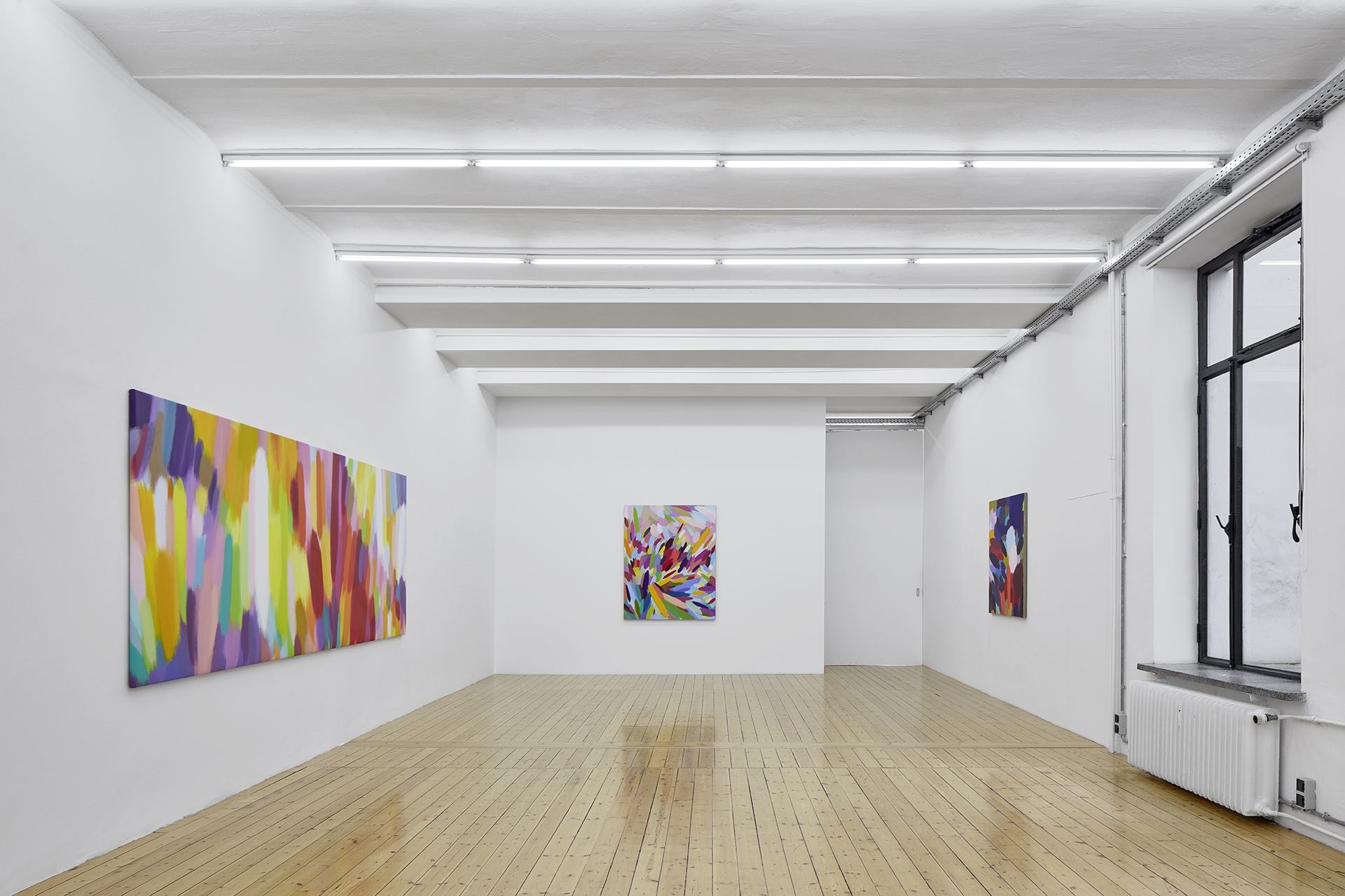SAMIA HALABY: Fragments of time, exhibition view, Sfeir-Semler Gallery, Hamburg, 2024