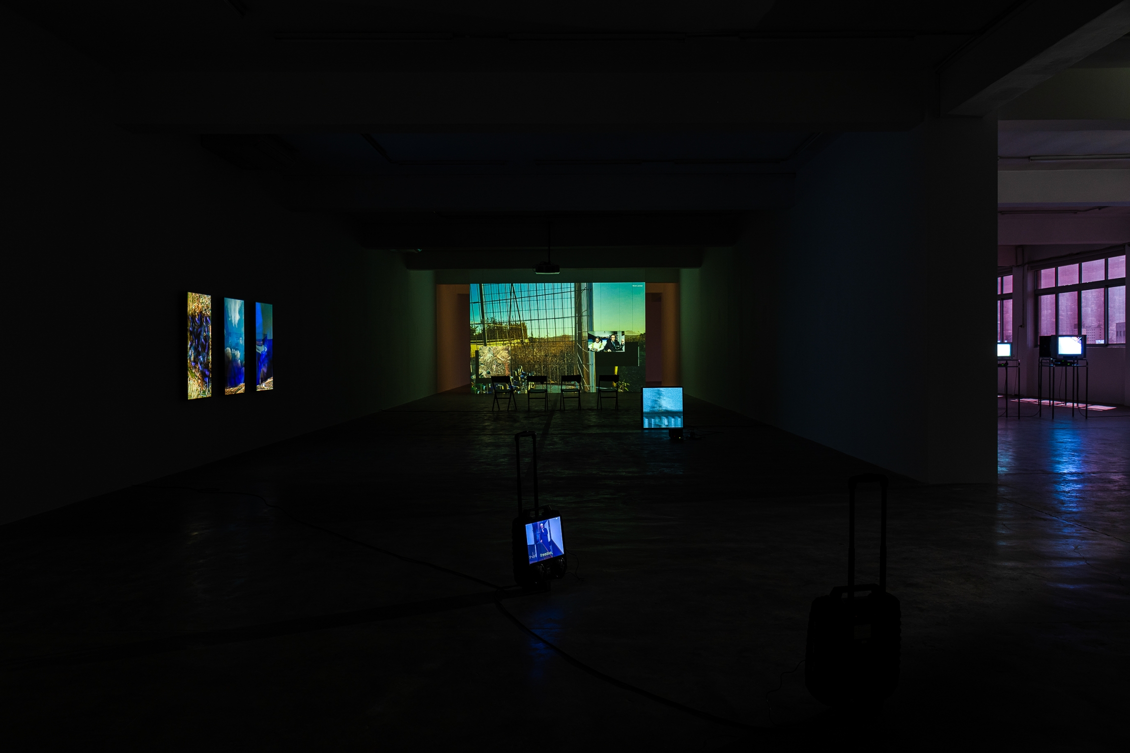 Someone Chewing, exhibition view, 2025, Sfeir-Semler Gallery Karantina, Beirut, Lebanon