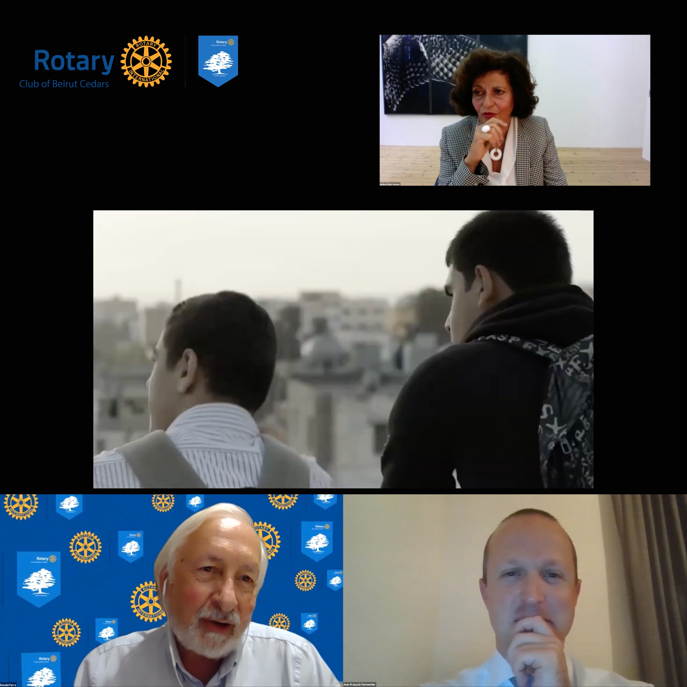 RotarX S2E6 - Contemporary Art in the Arab World | Q&A with Jean-François Parmentier and Dr. Andrée Sfeir-Semler