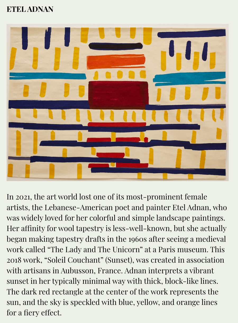 "Arab artists shine at Art Dubai 2022" with Etel Adnan | Published in Arab News by Rawaa Talass, March 18, 2022