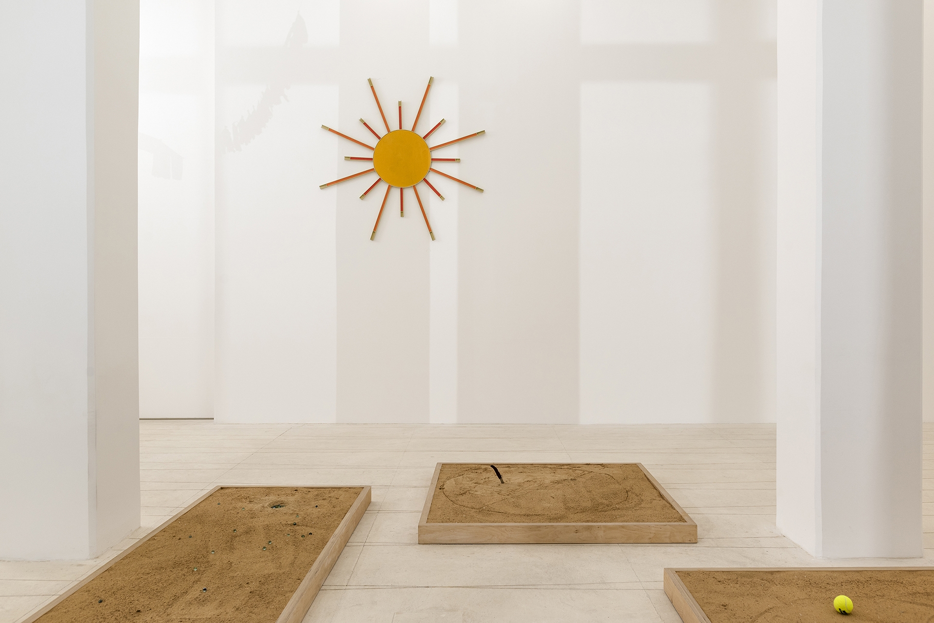 Exhibition View, Marwan Rechmaoui, Chasing the Sun, Beirut 2024.