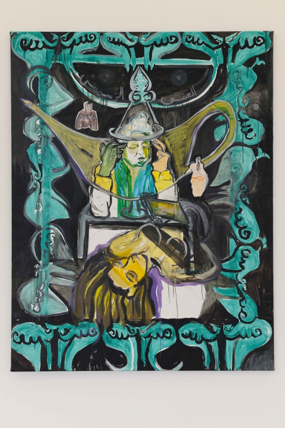 The Mother of David and Goliath, 2019, Oil on canvas, 155 x 120.5 cm